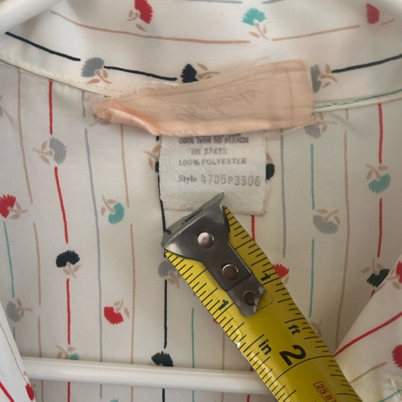 VINTAGE- KAKI ROBERTS CALIFORNIA Women’s Blouse - Picture 7 of 7